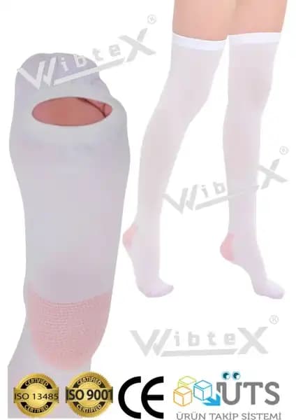 Wibtex Ameliyat Çorabı Diz Üstü Anti-Emboli: Güvenli ve Etkili Destek Sağlayan Ürün