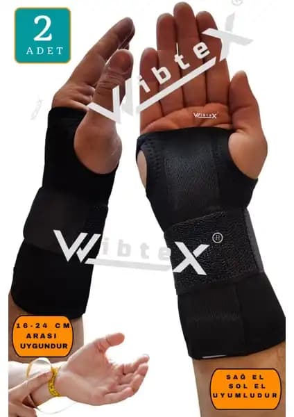 Wibtex El Bilek Ateli Sağ ve Sol El Uyumlu Stabilizasyon ve Destek Sağlar