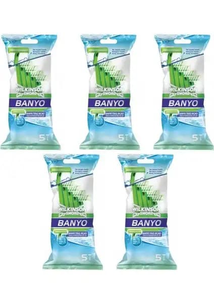 Wilkinson Sword Banyo 5Li Paket: Yüksek Performanslı ve Güvenilir Tıraş Deneyimi