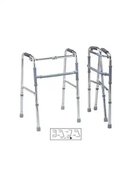 Wollex Wg-W913 Alüminyum Hareketli Yürüteç Güvenli ve Pratik Destek Aracı