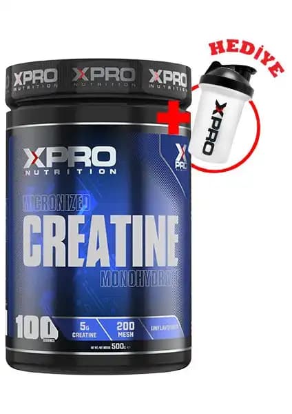 Xpro Nutrition Kreatin Monohidrat: Performans ve Güç Artırıcı Spor Takviyesi
