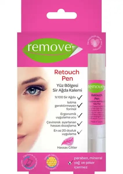 Yüz Bölgesinde Tüylerle Mücadele İçin Remove Retouch Pen 4 ml Kullanımı ve Avantajları