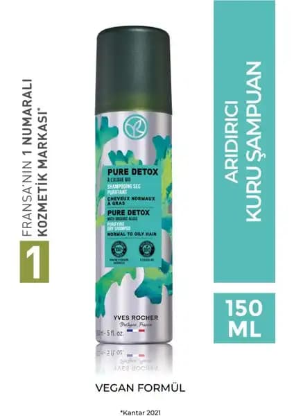 Yves Rocher Arındırıcı Kuru Şampuan: Doğal ve Hafif Saçlar İçin Pratik Çözüm