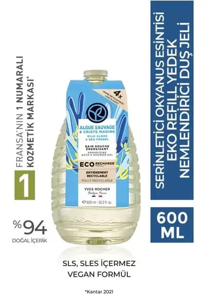 Yves Rocher Eko Refill Duş Jeli: Doğa Dostu, Sürdürülebilir ve Etkili Temizlik Ürünü