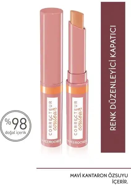 Yves Rocher Renk Düzenleyici Kapatıcı: Doğal Görünüm ve Yüksek Kapatıcılık Özelliği