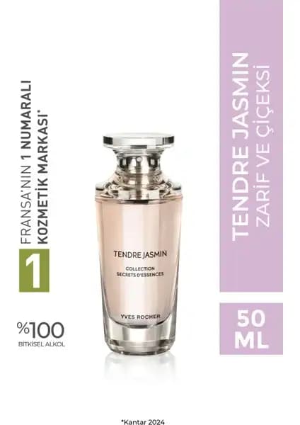 Yves Rocher Tendre Jasmin 50ml Kadın Çiçeksi Parfümü Doğallık ve Zarafetin Buluşması