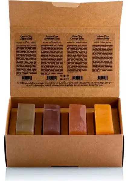 Dionesse Kanlar İçin Doğal Kil Sabunu Seti: Organik ve Etkili Cilt ve Saç Bakım Ürünü