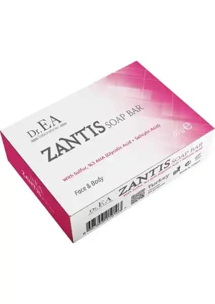 Dr. Ea Zantis Kükürt, Salisilik Asit ve Glikolik Asit Sabunu: Akne ve Yağlı Ciltler İçin Etkili Temizlik Ürünü