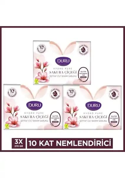 Duru Hydro Pure Sakuraçiçeği Sabun: Doğal İçerik ve Yüksek Performansıyla Cilt Bakımında Fark Yaratır