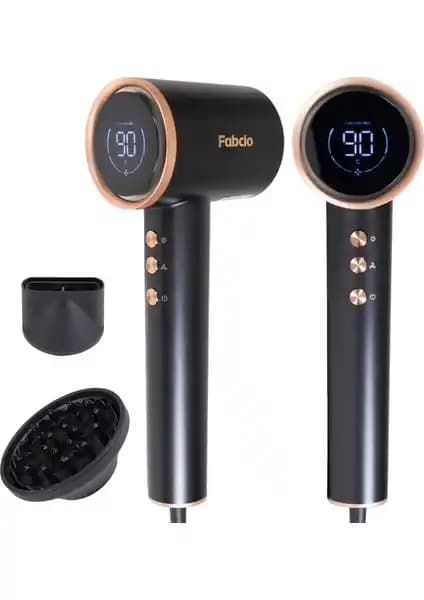 Fabcio Airmax Iyonik Hızlı Saç Kurutma ve Şekillendirme Seti Profesyonel Kullanım