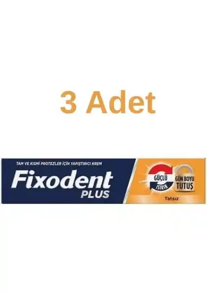 Fixodent Plus Diş Protezi Yapıştırıcı Kremi Güçlü Tutuş ve Güvenilirlik Sağlar