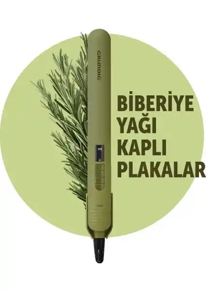 Grundig HS 7031 Botanika Biberiye Yağı Kaplı İyonik Saç Düzleştirici Özellikleri ve Kullanım Avantajları