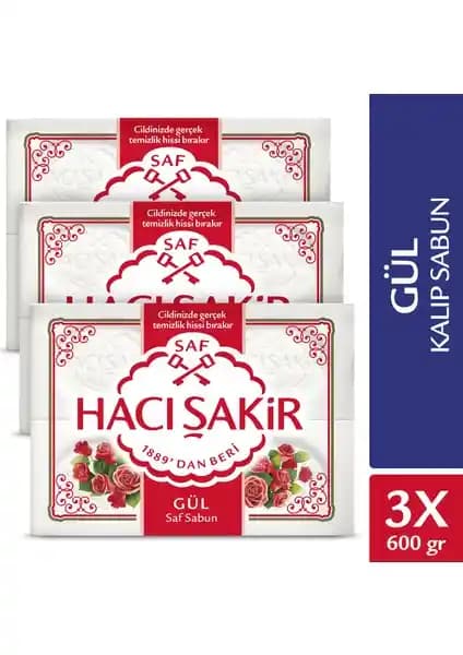Hacı Şakir Gül Saf Kalıp Sabun: Geleneksel ve Doğal Temizlik Ürünü