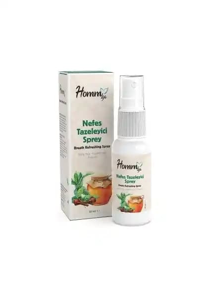 Homm Life Nefes Tazeleyici Ağız Spreyi: Doğal İçerikli Ferahlatıcı Ağız Bakım Ürünü