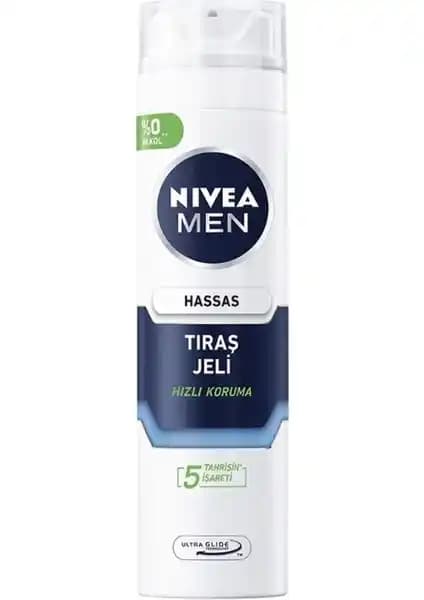 Nivea Men Hassas Tıraş Jeli: Hassas Ciltler İçin Konforlu ve Güvenilir Tıraş Deneyimi