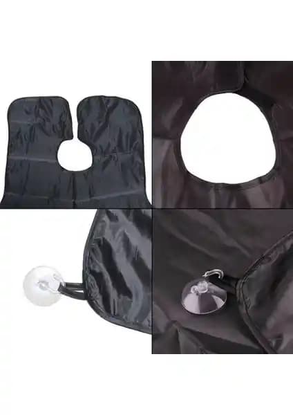 Ozcmax Pratik Sakal Kesme Örtüsü Siyah: Temizlik ve Kullanım Kolaylığı Sağlayan Yenilikçi Çözüm