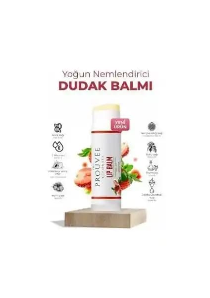 Prouvee Organics Çilekli Dudak Balmı: Doğal ve Etkili Dudak Bakım Ürünü