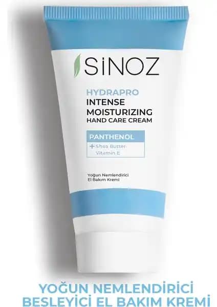 Sinoz Vitamin E Panthenol İçeren Yoğun Nemlendirici El Bakım Kremi Özellikleri ve Kullanım Faydaları