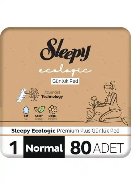 Sleepy Ecologic Plus Günlük Ped: Doğal ve Güvenilir Hijyen Çözümü