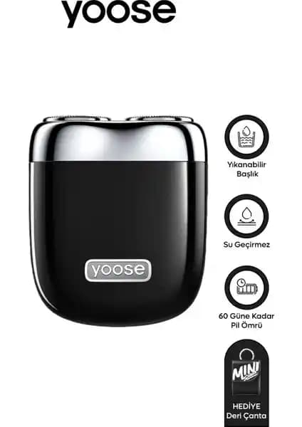 Yoose Mini Tıraş Makinesi: Seyahatleriniz İçin Hafif ve Yüksek Performanslı Çözüm
