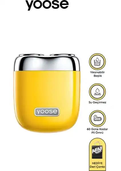 Yoose Mini Tıraş Makinesi: Seyahatleriniz İçin Pratik ve Yüksek Performanslı Çözüm