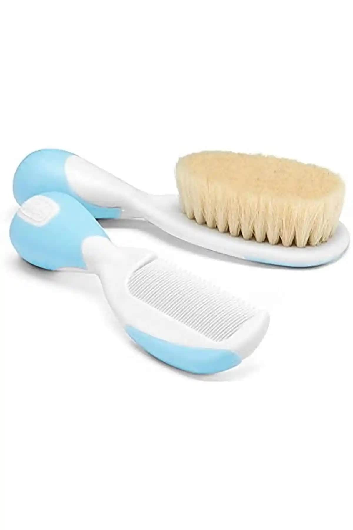 Chicco Unisex Bebek Fırça ve Tarak Seti: Güvenli ve Yumuşak Bebek Bakım Aracı