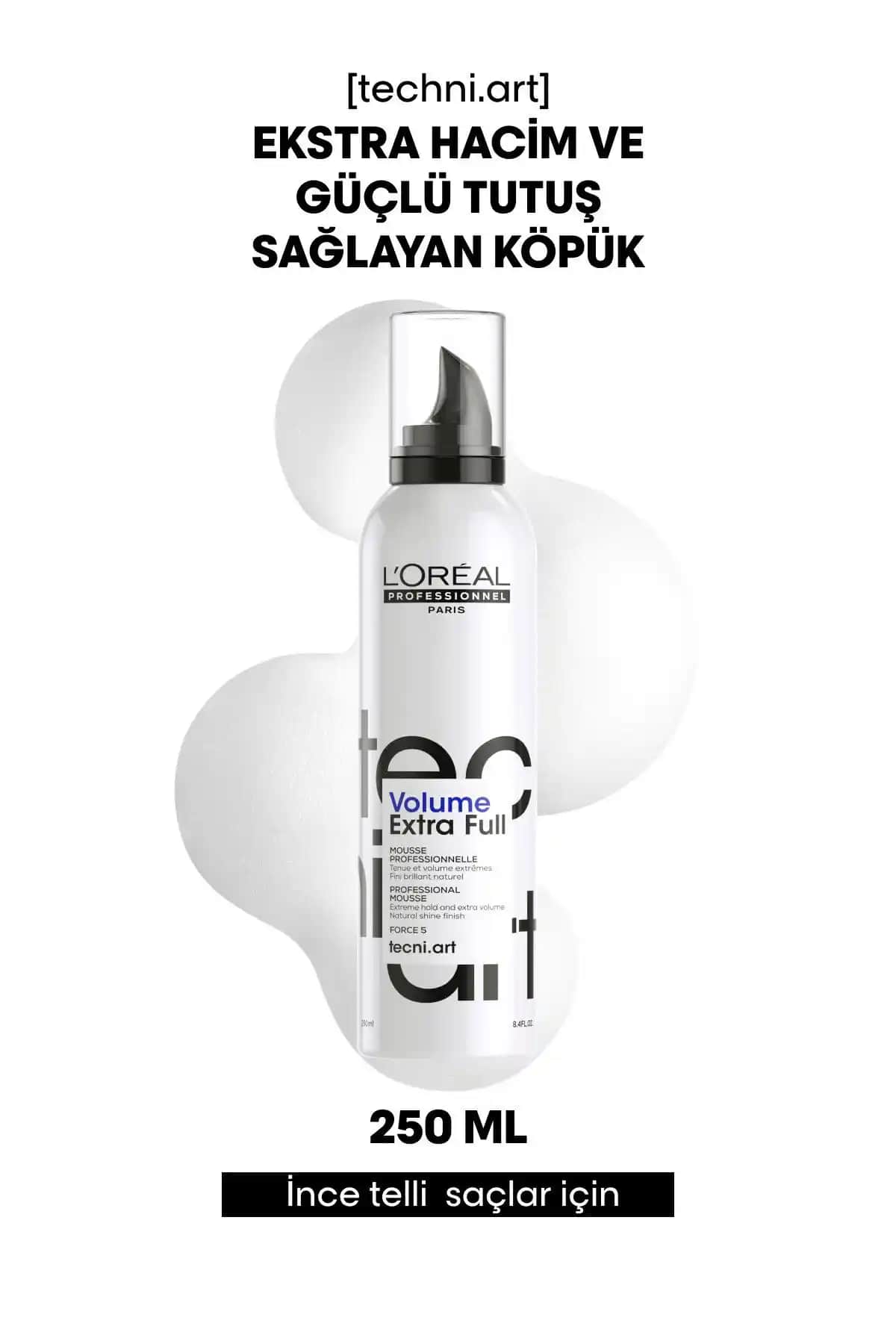 L'oreal Professionnel Techni Art Full Volume Hacimlendirici Saç Köpüğü İnce Telli Saçlar İçin