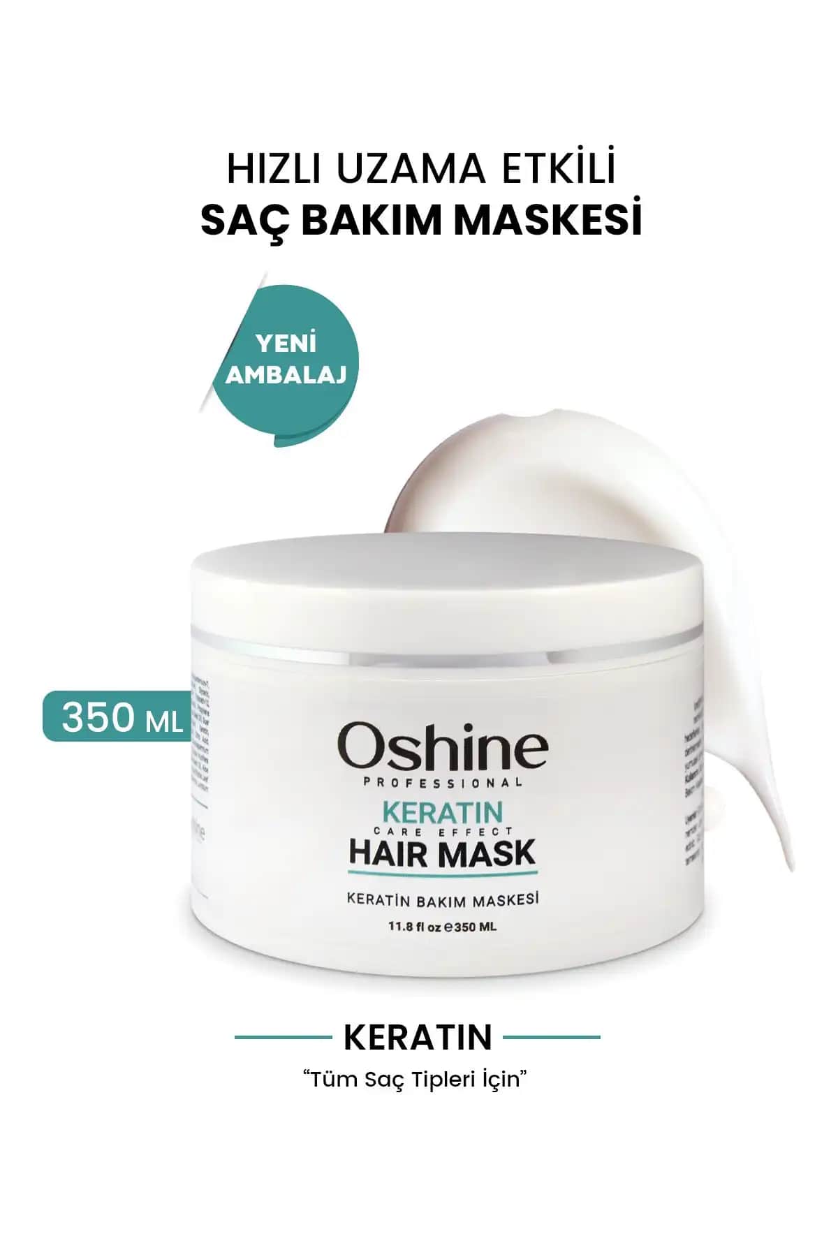 OSİNE Onarıcı Keratin Bakım Saç Maskesi: Güçlendiren ve Parlak Saçlar İçin Etkili Çözüm
