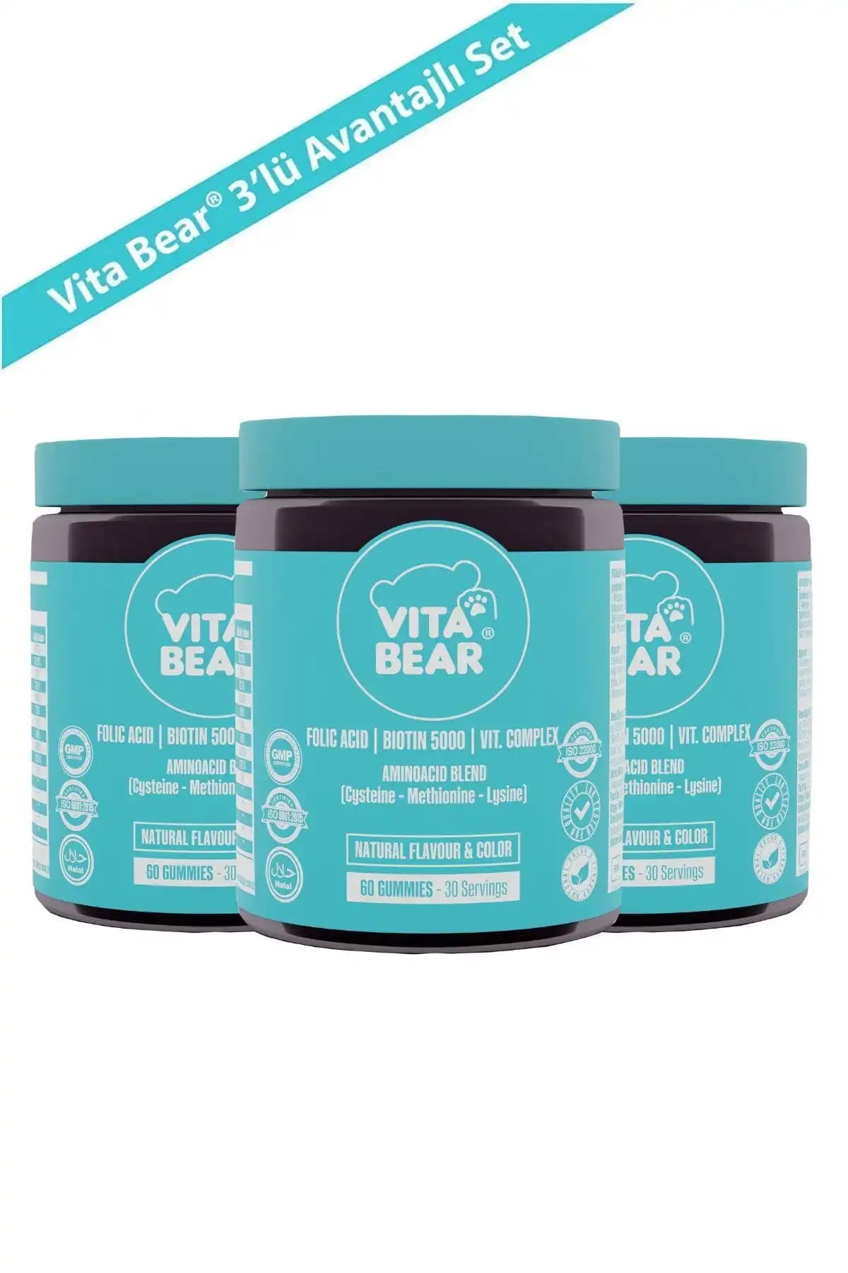 Vita Bear Strong Hair Gummy Vitamin: Saç, Tırnak ve Kirpik Sağlığı İçin Güvenilir Çözüm