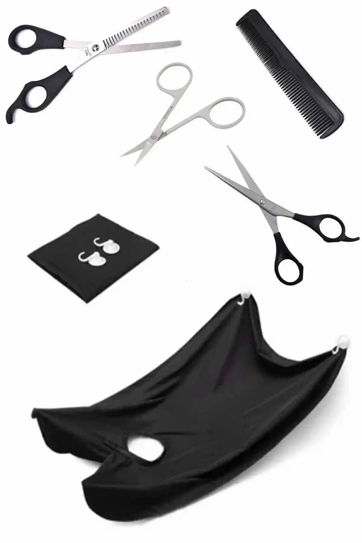 Yayke 5 Parça Kuaför Seti: Pratik ve Ekonomik Saç Sakal Bakım Araçları