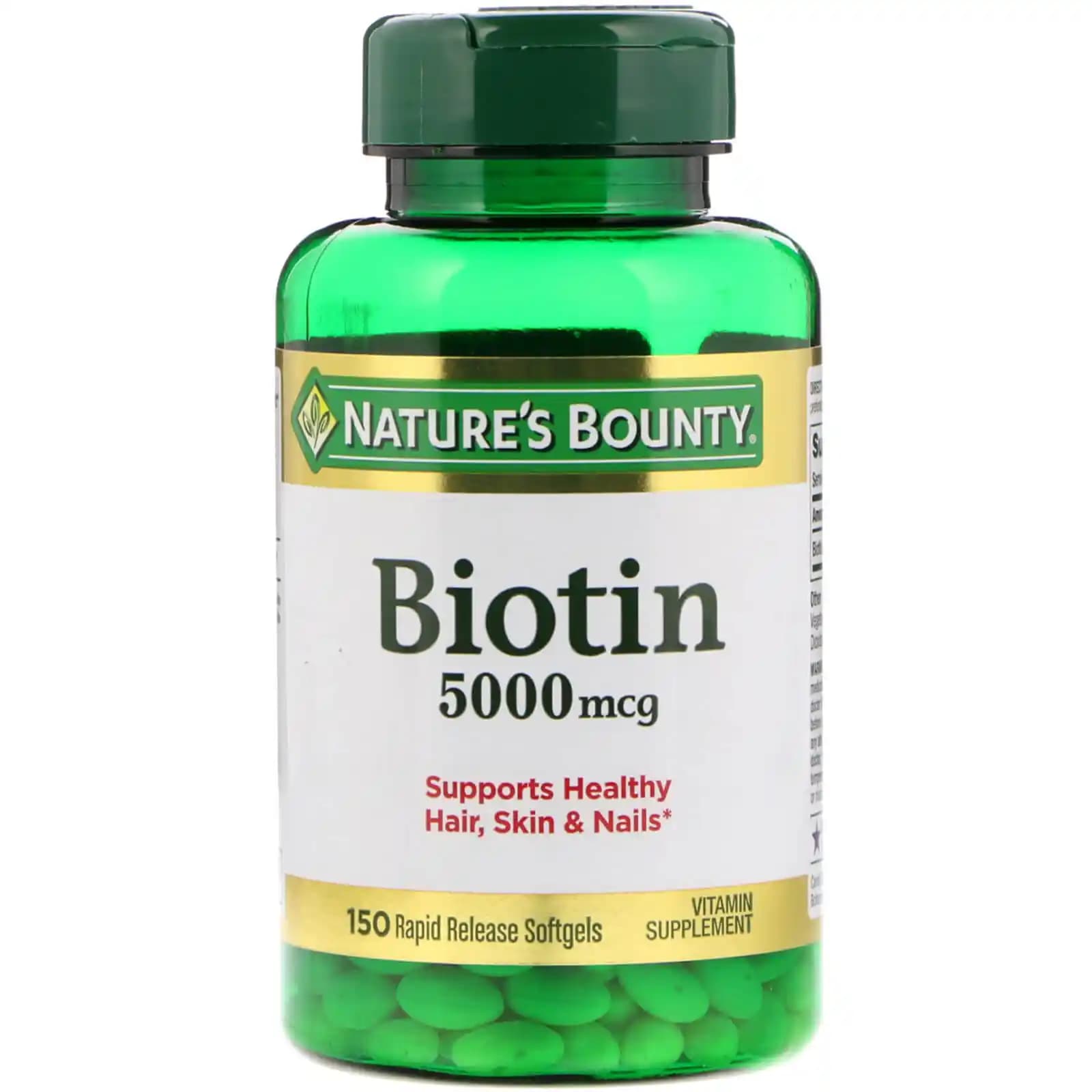 5000 mcg Biotin ve Kozmetik Dünyasında Saç, Cilt ve Tırnak Sağlığına Etkileri