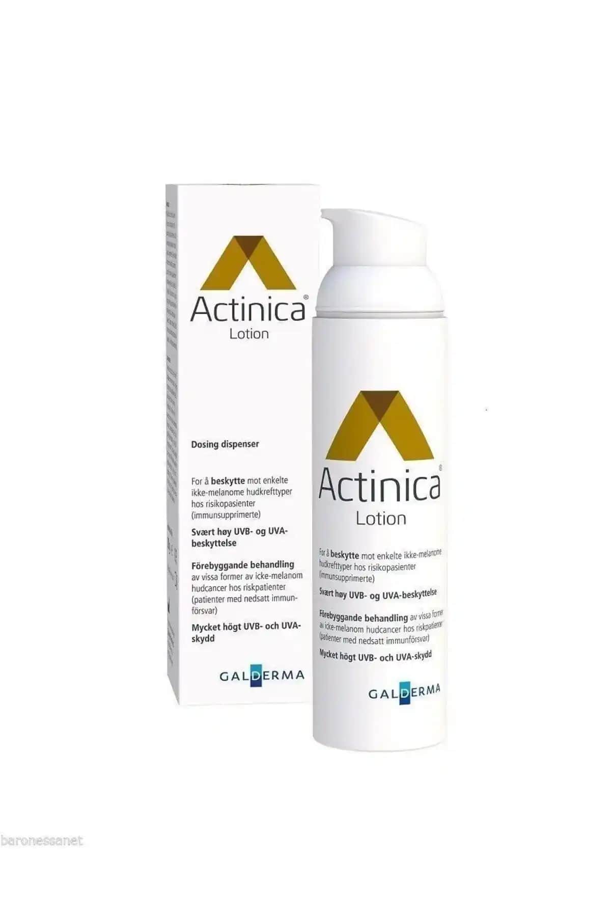 Actinica Güneş Koruyucu Losyon: Hassas Ciltler İçin Güvenilir Günlük UV Koruma Çözümü