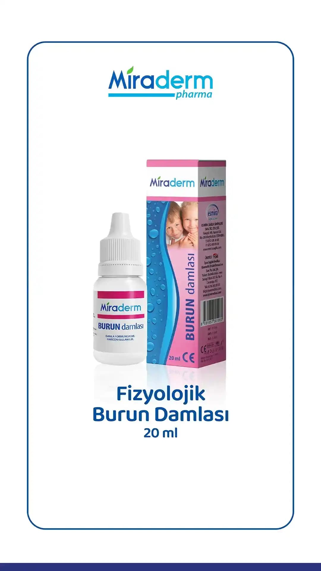 Bebeklerde Miraderm Burun Damlası Kullanımı ve Dikkat Edilmesi Gerekenler