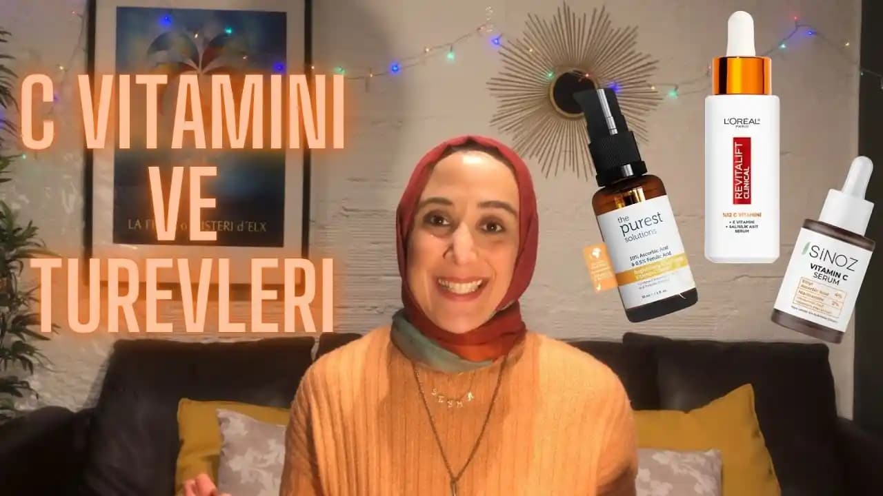 C vitamini türevleri ve cilt bakımında kullanımı: güvenilir ve etkili ürünler