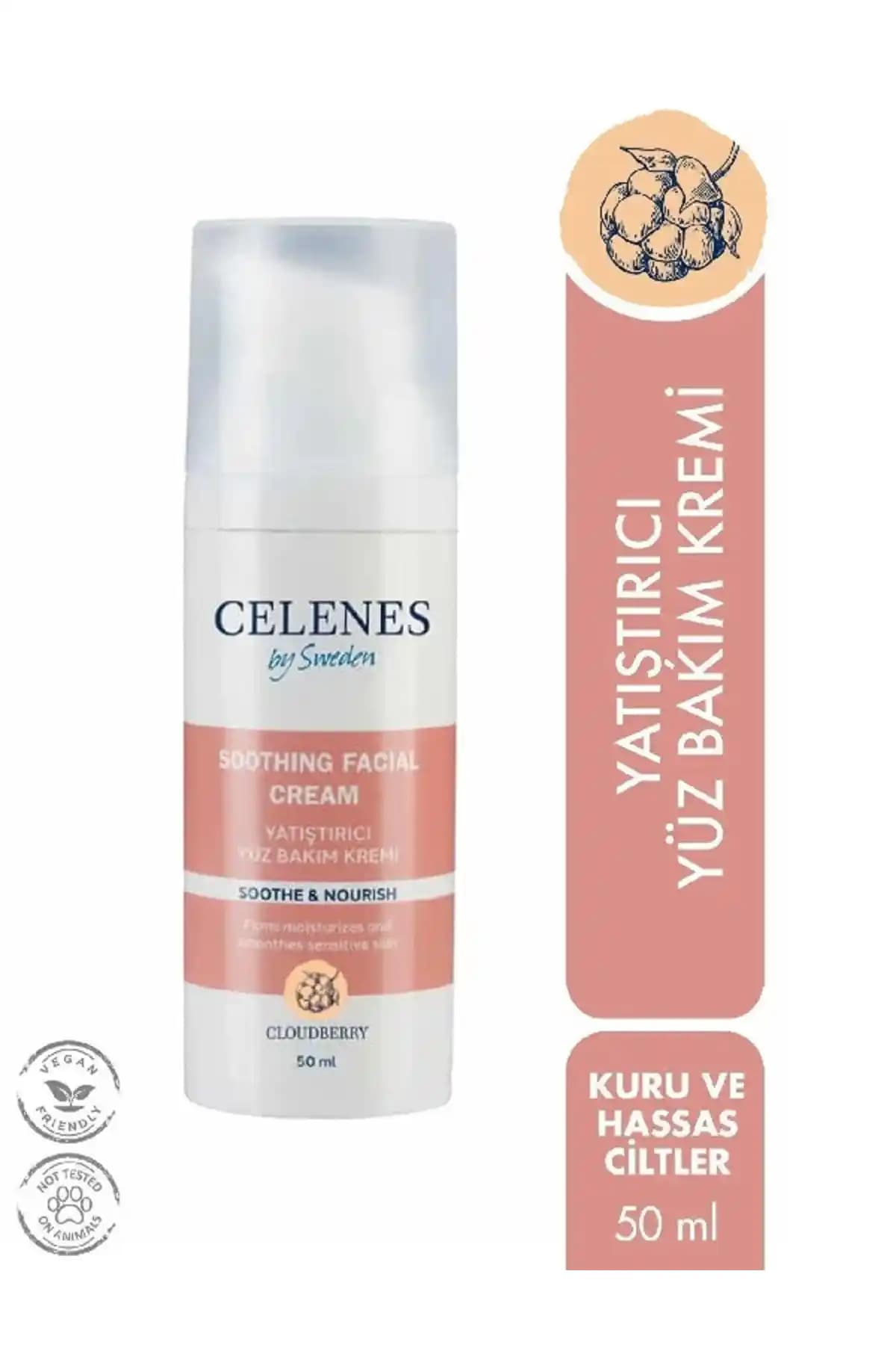 Celenes Yatıştırıcı Yüz Bakım Kremi: Hassas Ciltler İçin Güvenilir ve Doğal Çözüm