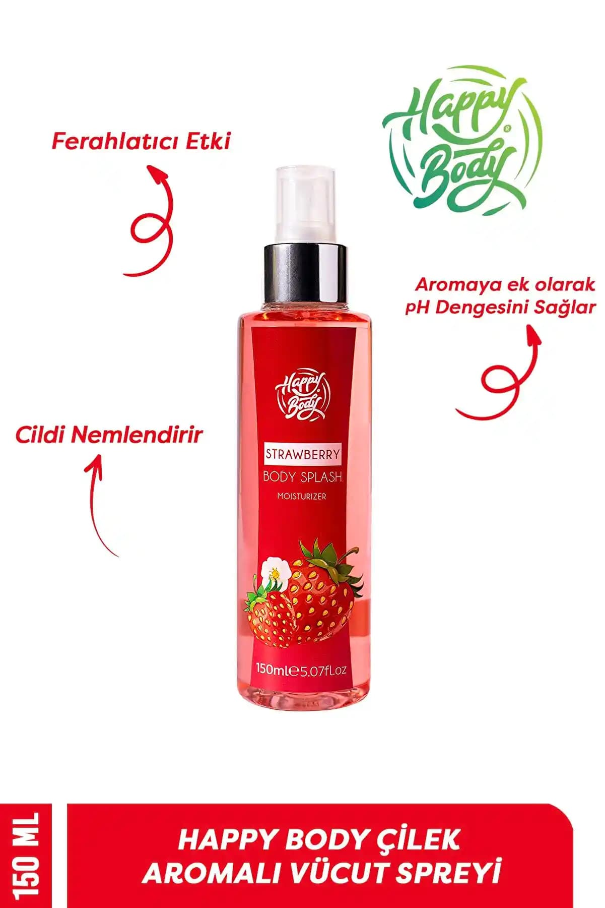 Çilekli Vücut Spreyi: Yaz Ayları İçin Ferahlatıcı ve Doğal Koku Seçenekleri