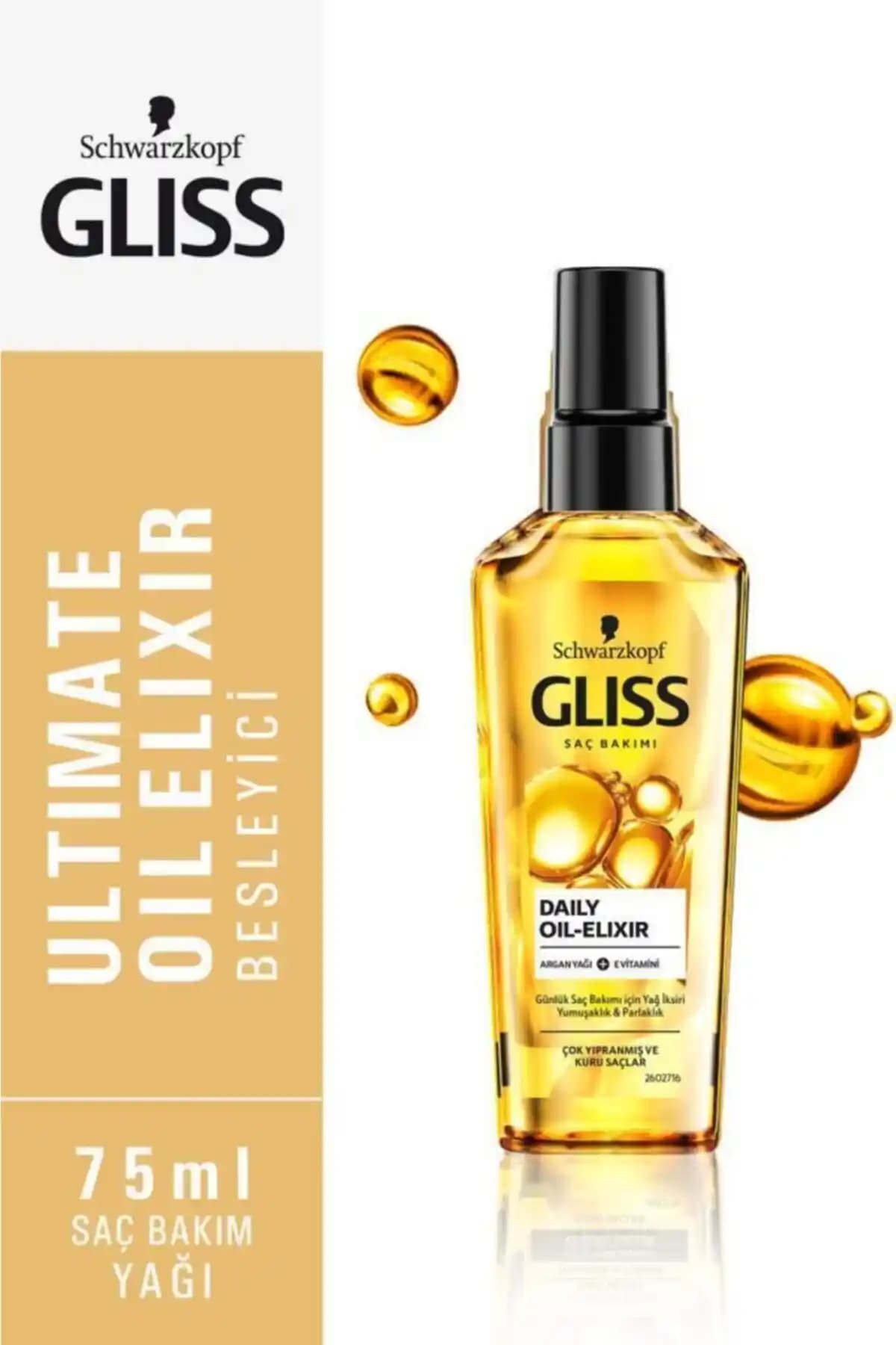 Gliss Ultimate Oil Elixir ile Saçlarınızda Doğal Parlaklık ve Sağlık Kazanın