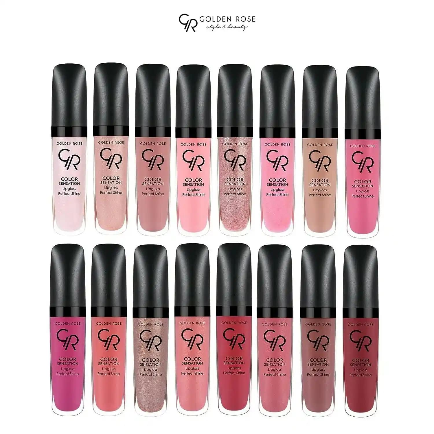 Golden Rose Color Sensation Lipgloss ile parlak ve doğal dudaklara ulaşın