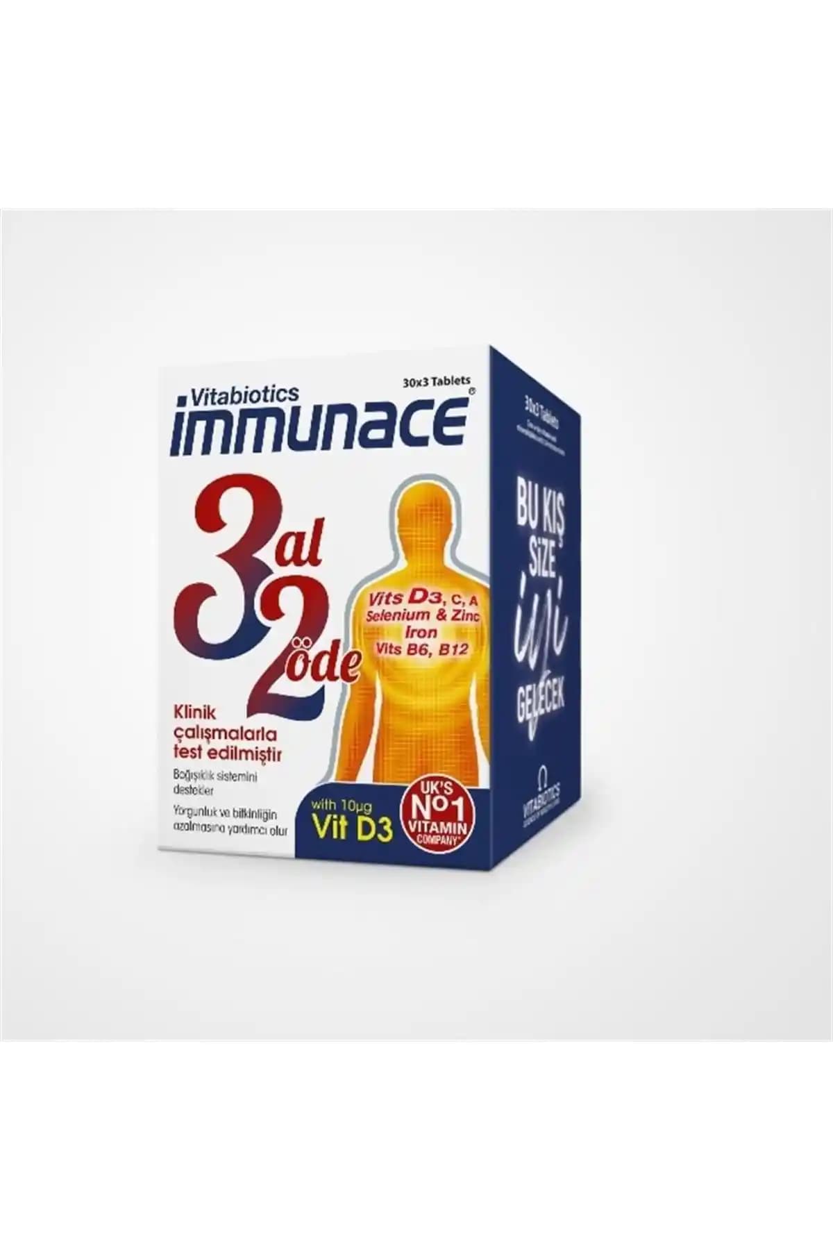 Immunace 30 Film Tablet ile Bağışıklık Güçlendirme ve Cilt Sağlığı Destekleri