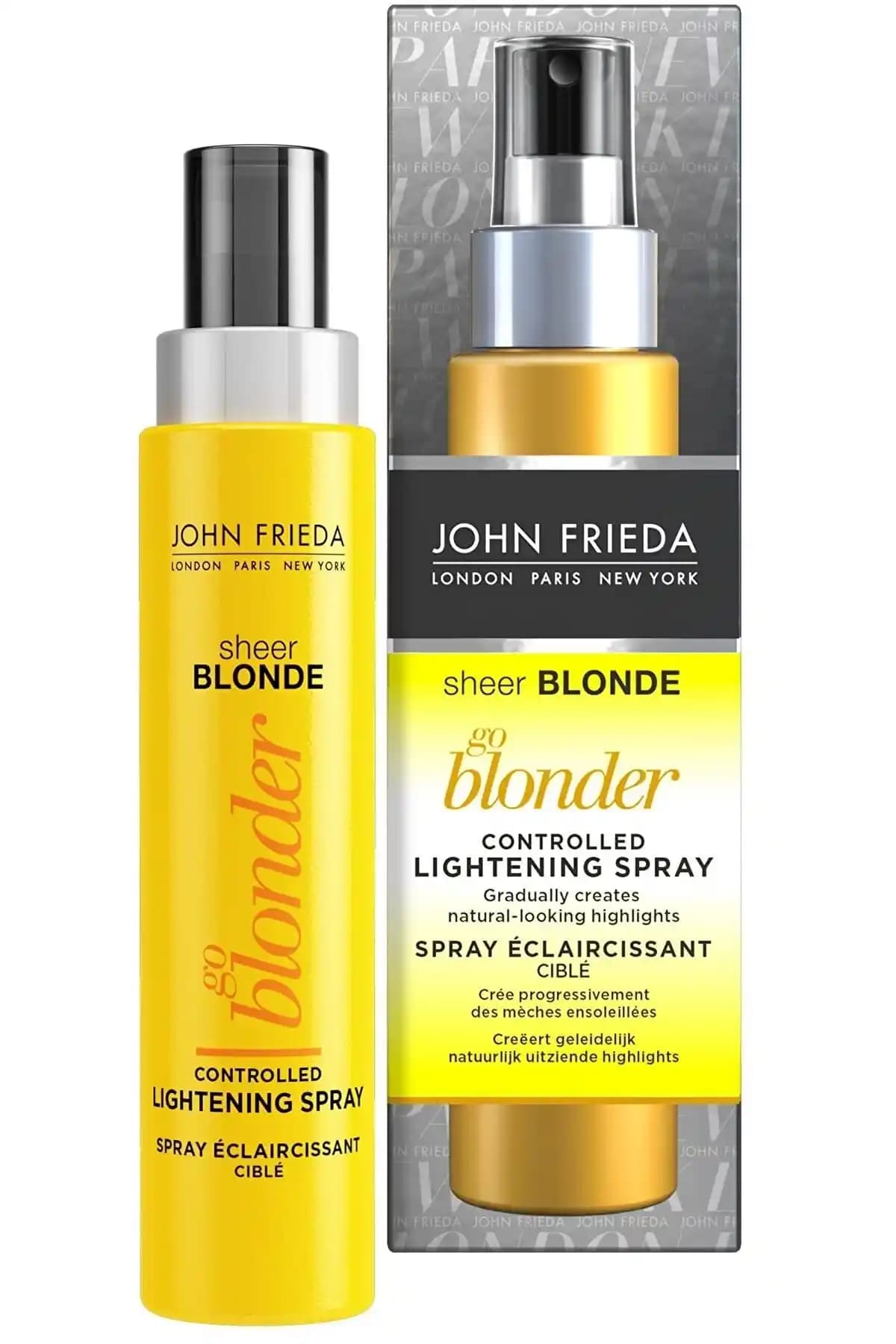 John Frieda Saç Açıcı Spreyleri ile Saç Renk Tonunu Hafifçe Açma Rehberi