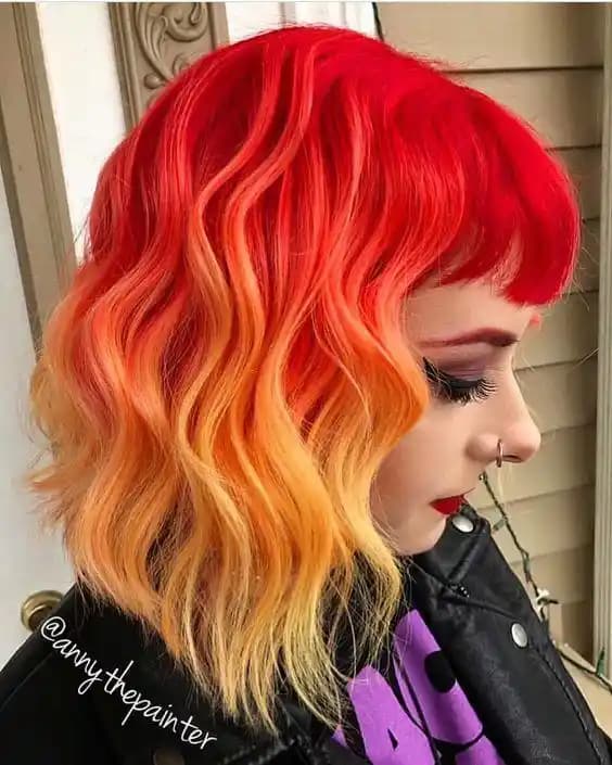 Kızıl ve Turuncu Saç Renkleri: Stil ve Bakım İpuçlarıyla Cesur Bir İfade