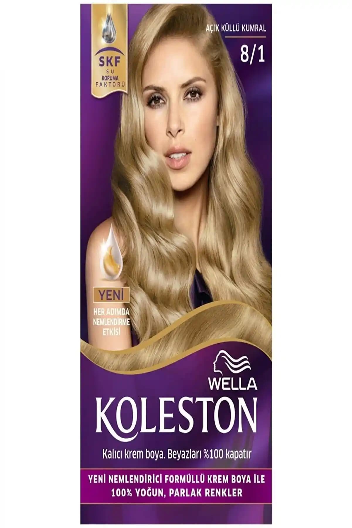 Koleston 8.1 Açık Küllü Kumral Saç Boyası ile Doğal ve Şık Görünüm Yaratın
