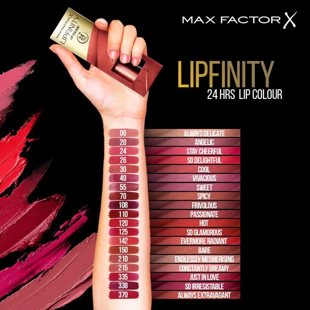 Max Factor Lipfinity: Uzun Süre Dayanıklı ve Canlı Renklerle Mükemmel Dudak Makyajı