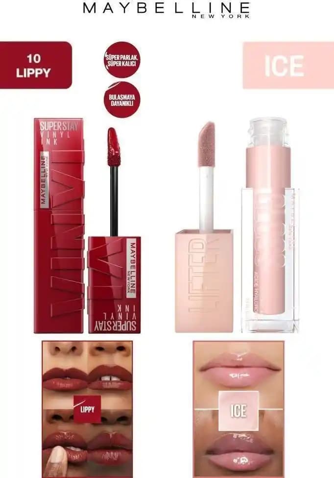 Maybelline Kalıcı Gloss Serisi ve Dudak Makyajında Uzun Süreli Parlaklık İpuçları