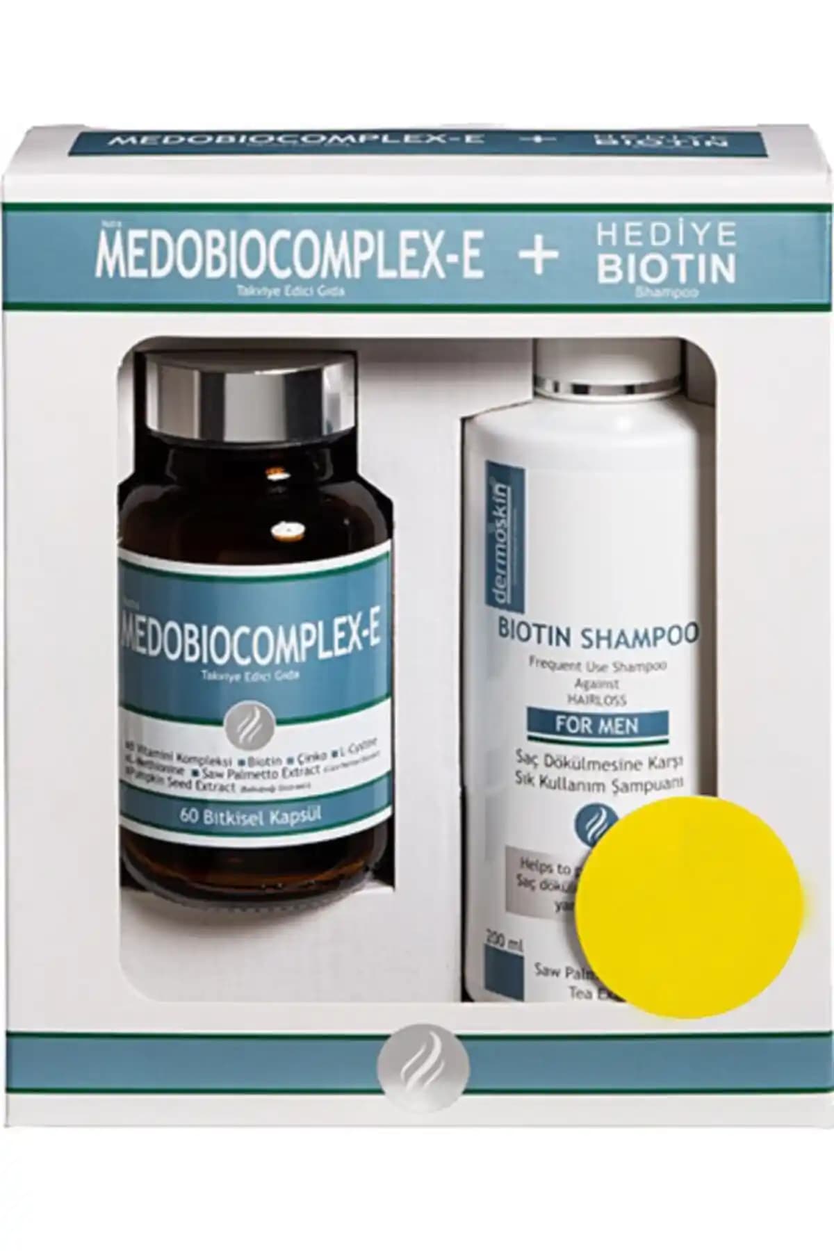 Medobiocomplex Biotin Şampuan Erkekler İçin Saç Sağlığını Güçlendiren Doğal Çözüm
