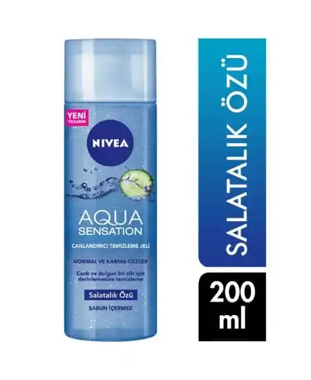 Nivea Aqua Sensation Canlanıdırıcı Temizleme Jeli ile Ferah ve Sağlıklı Cilt Bakımı