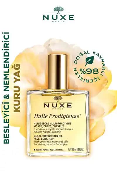 Nuxe Huile Prodigieuse Çok Amaçlı Kuru Yağlar: Doğal ve Etkili Bakım İçin Güvenilir Seçenek