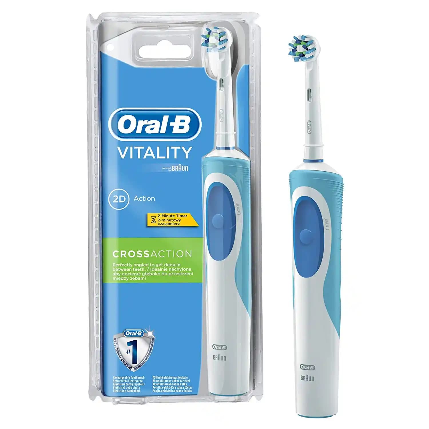 Oral B Vitality Cross Elektrikli Diş Fırçası: Günlük Diş Bakımında Etkili Çözüm