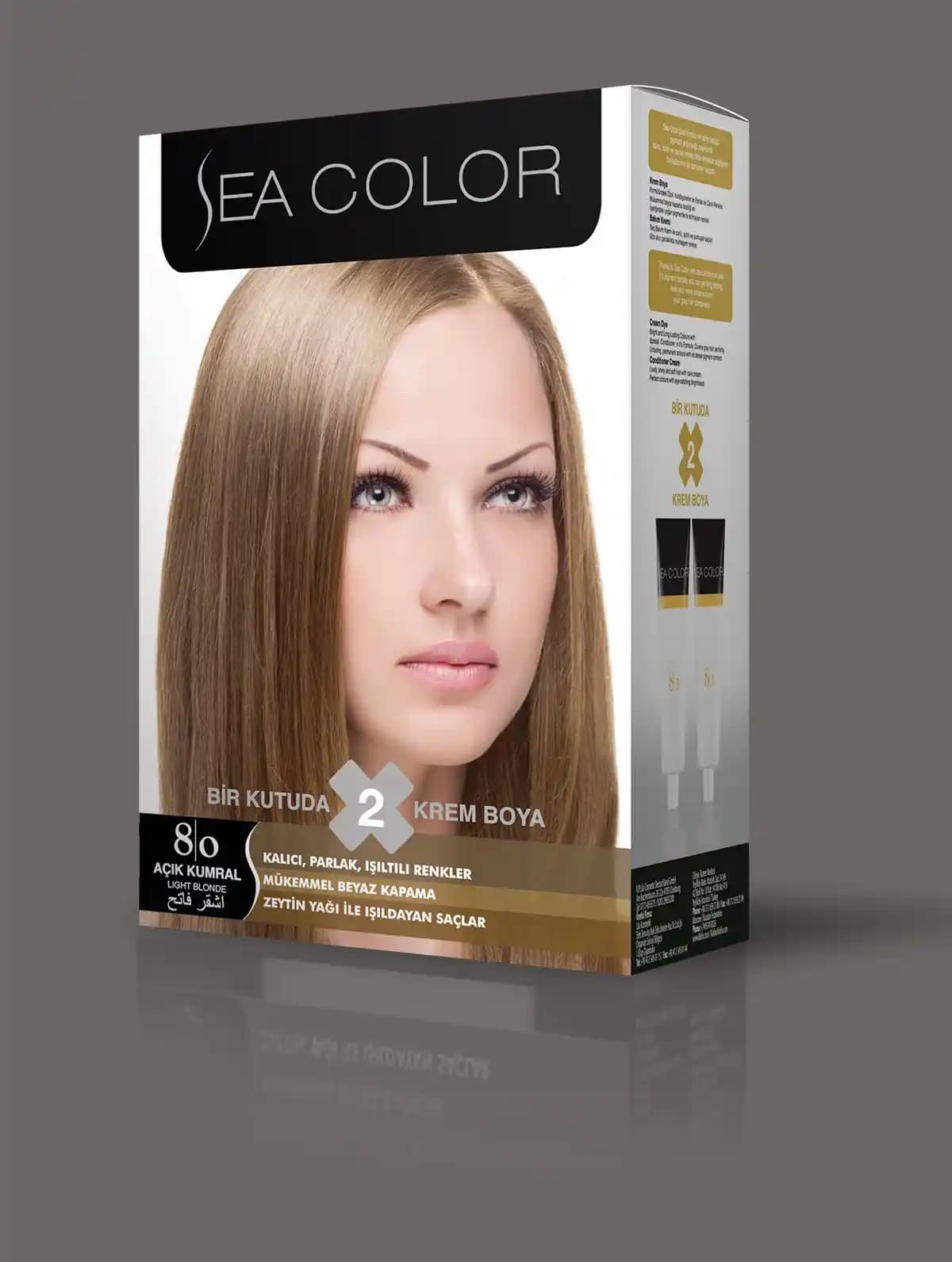 Sea Color 8.0 Saç Boyası ile Doğal ve Şık Kumral Tonlarda Güvenilir Seçenek