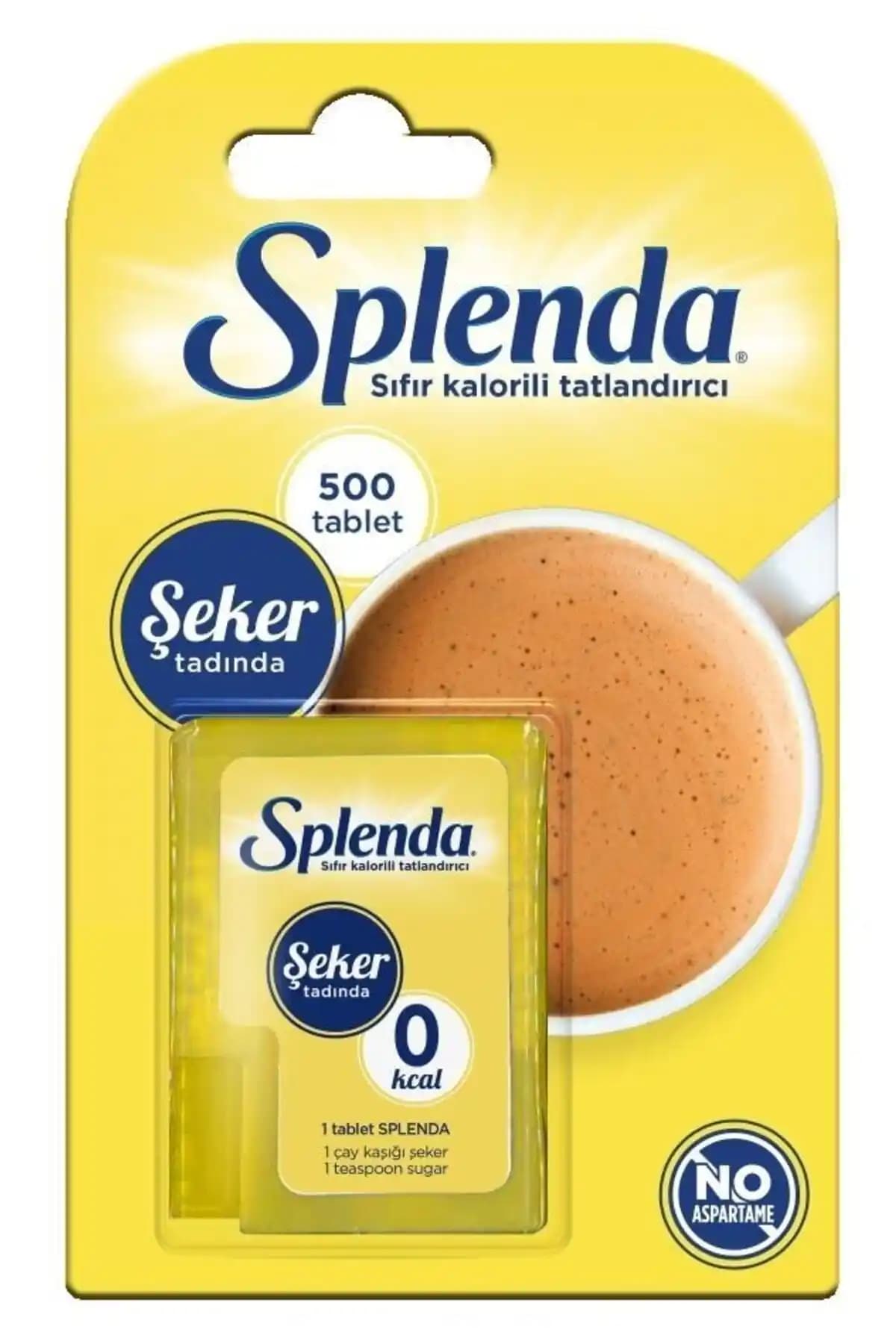 Splenda Tatlandırıcı 500 Tablet: Düşük Kalorili ve Güvenli Tatlandırıcı Seçeneği